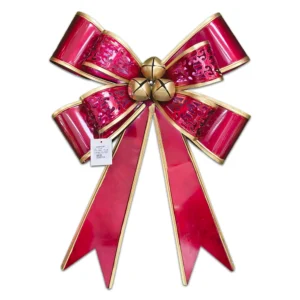 Lazo Decorativo Metálico Rojo