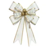 Lazo Decorativo Metálico Blanco